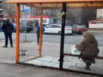 Возле Северного рынка неизвестные разгромили остановку