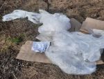 В Ростове неизвестные складируют мусор на улице Лесной