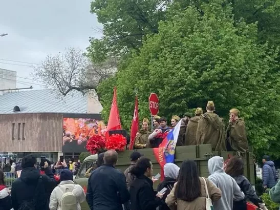 В Ростове будет ограничено движение транспорта из-за подготовки к параду на 9 мая