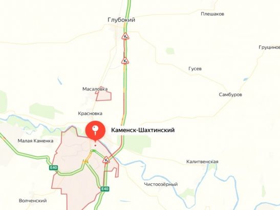 На трассе в Ростовской области образовалась пробка в 30 километров