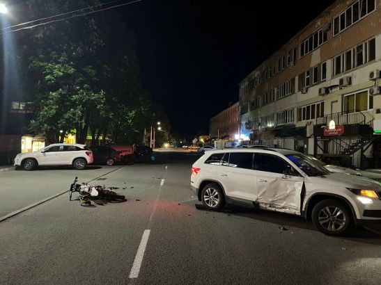 В Ростовской области еще один мотоциклист пострадал в аварии