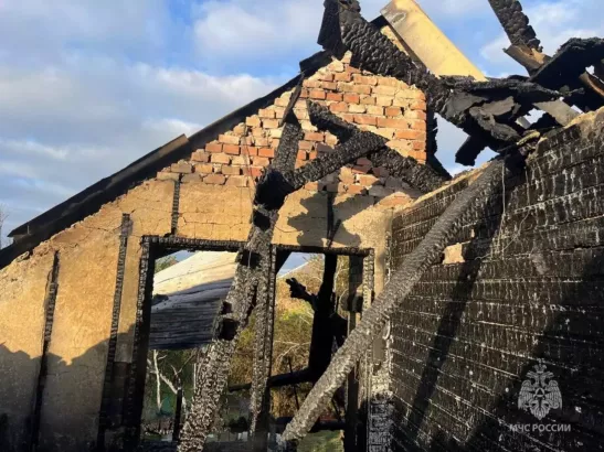 В Ростовской области при пожаре в жилом доме погибла 43-летняя женщина