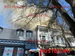 Кадры крупного пожара в доходном доме Эрберга в Ростове