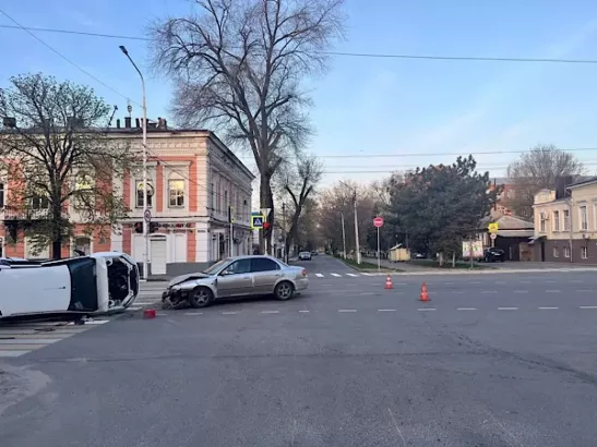 В Новочеркасске два человека пострадали в ДТП