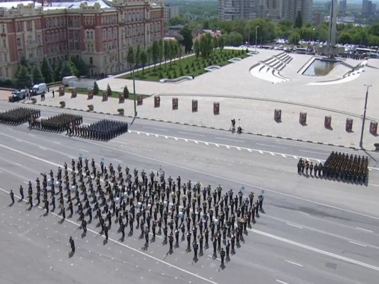 В Ростове-на-Дону прошел парад Победы