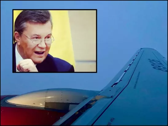 Самолет сбежавшего в Ростов Виктора Януковича прибыл в Белоруссию