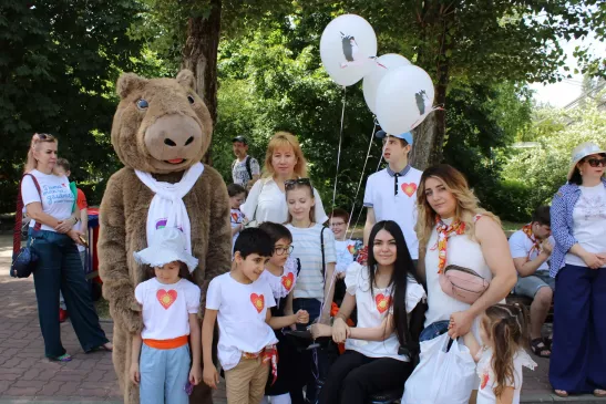 Общественная палата провела инклюзивное мероприятие для детей в зоопарке Ростова