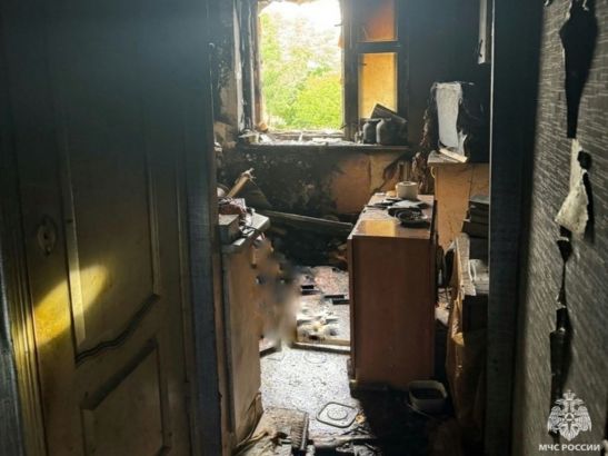 В Волгодонске пенсионер задохнулся при пожаре в квартире