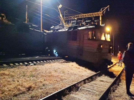 В Ростовской области сошел с рельсов грузовой поезд