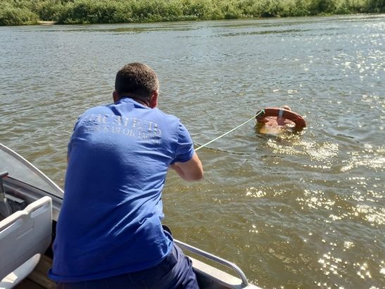 В Ростовской области в реке Дон едва не утонул парень