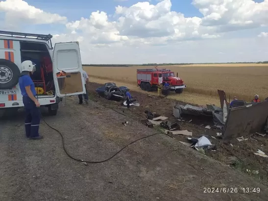 В Ростовской области в аварии с «ГАЗелью» погиб водитель «Мерседеса»