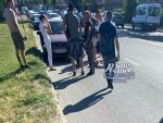 В Ростове из забитого автобуса № 18 выпала женщина