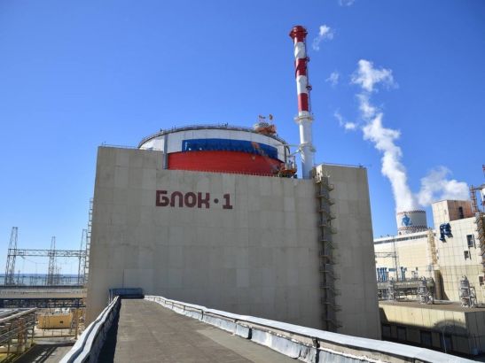 Энергоблок на Ростовской АЭС, отключенный из-за сбоя, снова запущен в работу