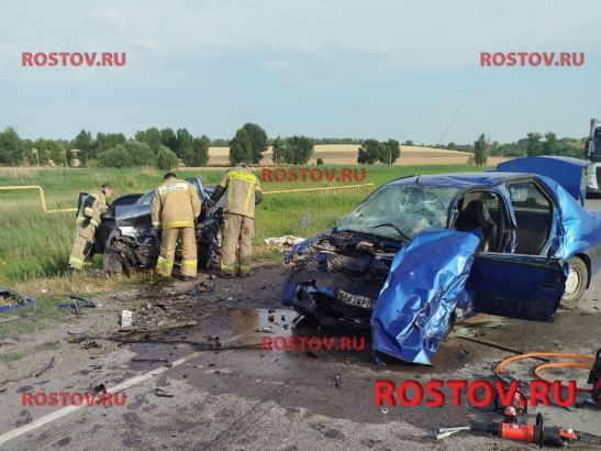 В Ростовской области в аварии погибли два человека