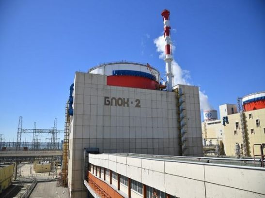 Первый энергоблок Ростовской АЭС отключен от сети из-за дефекта турбины