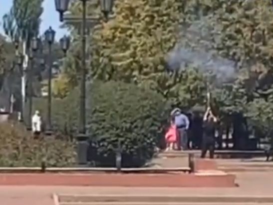 В Ростове мужчина запустил фейерверк, несмотря на запрет
