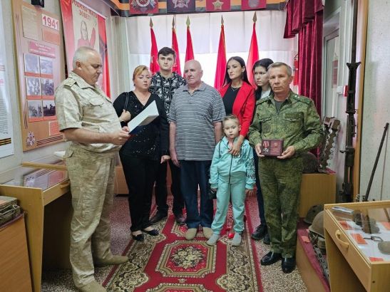 Погибшего на СВО командира взвода из Волгодонска наградили орденом Мужества