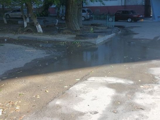 В Ростове на Северном топит одну из улиц
