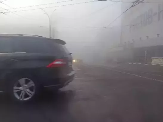 Водителей Ростовской области предупредили о тумане и гололеде на дорогах
