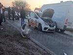 Под Ростовом столкнулись две иномарки