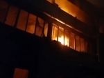Склад электрооборудования горит в Ростове