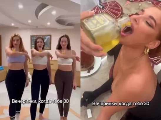 Татьяну Котову напоили прямо из горла бутылки на камеру
