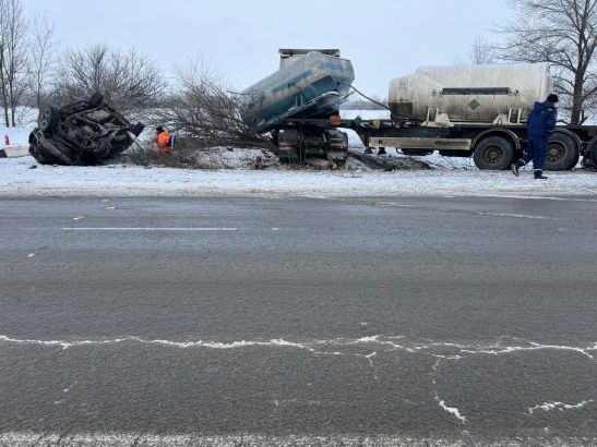 В Ростовской области из-за снегопада за двое суток произошло 7 ДТП с пострадавшими