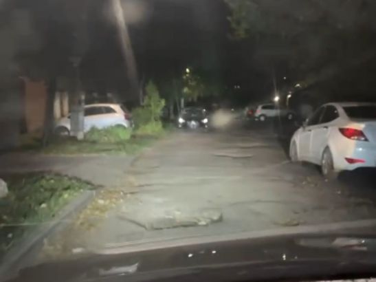 Жители Ростова недовольны состоянием автодороги на улице 4-й Кольцевой