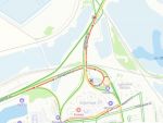 В Ростовской области из-за тройной аварии появилась пробка