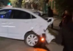 В Батайске произошло жесткое ДТП с тремя автомобилями