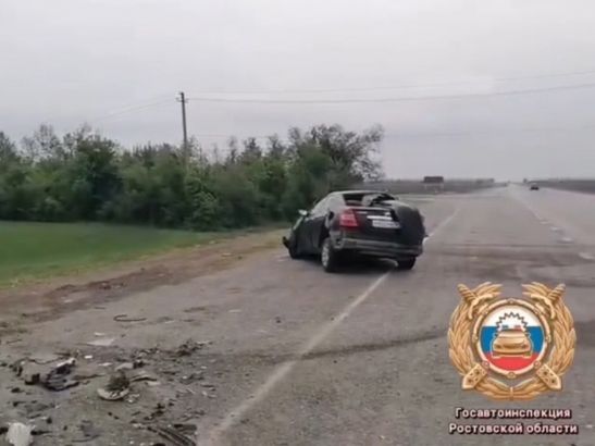 В Ростовской области четыре человека пострадали в аварии