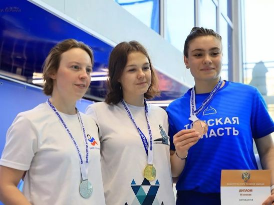 Спортсменка из Ростовской области взяла золото на чемпионате России по подводному плаванию