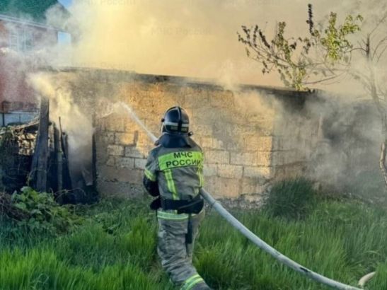 В хуторе Ростовской области сгорел жилой дом