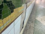В подземном переходе на Московской в Ростове отпала плитка с мозаикой