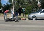 В Волгодонске в аварии пострадал 17-летний мотоциклист