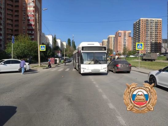 В Ростове на Орбитальной 12-летнюю школьницу сбил автобус