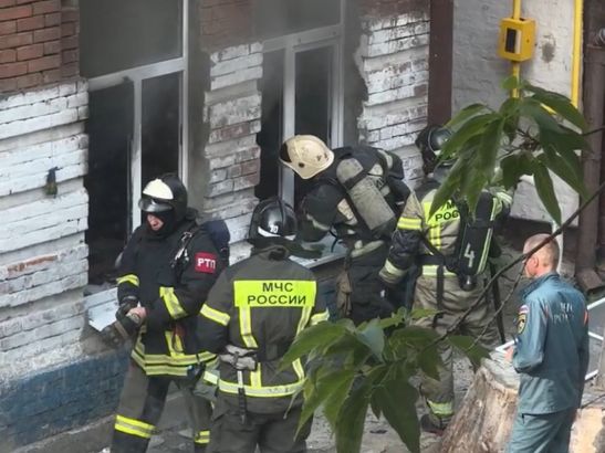 В Ростове сгорела квартира на Ереванской