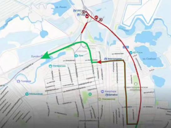 Выезд из города Батайск перекроют в полночь 22 июня