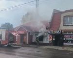 Магазин стройматериалов горит в Волгодонске на площади 50 квадратных метров