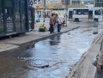 В Ростове на Западном из-за коммунальной аварии затопило две улицы