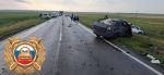 В страшной аварии в Ростовской области погибли четыре человека и пострадали двое детей