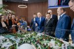 В Ростове стройплощадку школы в «Левобережье» посетил министр строительства и ЖКХ РФ Ирек Файзуллин