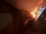 Легковушка сгорела практически дотла в ночь на 18 июня в Ростовской области