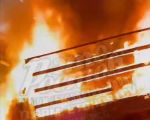 В Ростове на Западном дотла сгорела «ГАЗель»