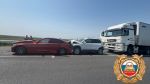 В массовом ДТП под Азовом пострадали три человека