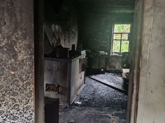 В Ростовской области из-за непотушенной сигареты произошел пожар в частном доме