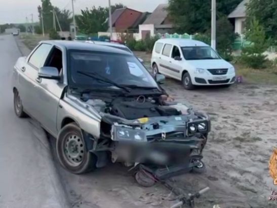 Подросток на самокате попал в ДТП в Ростовской области