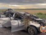 В Ростовской области водитель легковушки погиб, в резавшись в дерево