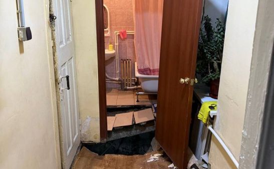 Прокуратура проверит, как соблюдаются права жильцов дома с обрушенным полом в Таганроге