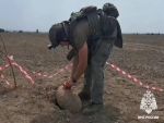 Пиротехники Ростовской области обезвредили 100-килограммовую авиабомбу в Осетии